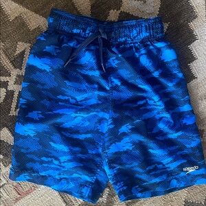 Speedo Blue Camo Swim Shorts